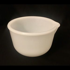 Vintage Glasbake for Sunbeam Mixing Bowl 10